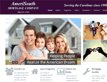 Tablet Screenshot of amerisouth.com